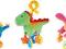Pluszowa zabawka wibracyjna Dinozaury 71/003