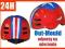 KASK NA DESKOROLKĘ STAR AXER SKATE AMERICA MOCNY !