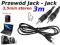 3m Kabel przewód JACK JACK 3,5mm głośniki mp3 mp4