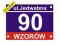 TABLICA ADRESOWA SZYLD TABLICZKA NUMER DOMU 20x15