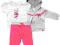 Komplet: bluzka, bluza, spodnie r.56 Komplet: bluzka, bluza, spodnie r.56
