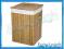 kosz kwadrat light bamboo 35x35x50 cm, 05183, Bisk