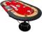 Stół do gry w pokera Full House -10 osób- czerwony