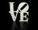WALENTYNKI Dekoracja NAPIS 3D stojący Litery: LOVE