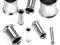 TUNELE TUNEL PLUG DO USZU STAL CHIRURGICZNA 6MM