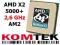 Procesor AMD Athlon 64 X2 5000+ AM2 2,6GHz NOWY