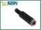 Gniazdo DC 5,5/2,1mm na kabel lutowane