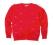 Sweter z kokardkami czerwony 152 Petiten