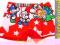 ~EKSTRA~3001 SUPER bokserki*DINO* M-ok.116/122red