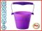 SCRUNCH-BUCKET ZWIJANE WIADERKO SILIKONOWE purple