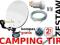 ZESTAW CAMPING TIR ANTENA SATELITARNA 35cm +GRATIS