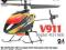 NAJSZYBSZY MINI HELIKOPTER 4 KANAŁY V911 PILOT LCD