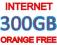 INTERNET NA KARTE ORANGE FREE LTE 300GB 17.02.2016