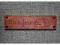Tabliczka metka HANDMADE rękodzieło 16x62 mm T30
