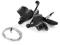 SHIMANO MANETKI ACERA SL-M390 KOMPLET 3x9rz CR