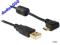 Kabel USB-micro kątowy 1m telefon nawigacja