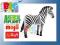 FIGURKA ZEBRA ANIMAL PLANET F7005