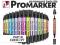 PROMARKER Letraset markery marker 148 KOLORÓW W-wa