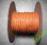 KABEL PRZEWÓD LGY 1x0,5mm2  POMARAŃCZOWY  za 10