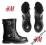 H&amp;M OCIEPLANE BOTKI KOZACZKI BIKERY NOWE 32