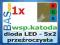 Dioda LED 5x2 RGB wsp. katoda