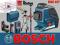 BOSCH GLL 2-80 laser krzyżowy+BT350+BM1+LR2+statyw