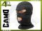 KOMINIARKA BALACLAVA 3-OTWOROWA 100% BAWEŁNA BLACK