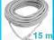 KABEL SIECIOWY LAN ETHERNET RJ45 CAT5E 15M D0242