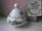 PORCELANOWA CUKIERNICZKA  ZIELONE RÓŻE WEIDEN
