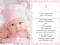 Zaproszenia na Chrzest ze zdjęciem+koperta GRATIS