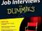 JOB INTERVIEWS FOR DUMMIES Joyce Lain Kennedy