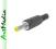 wtyk zasilacza  DC na kabel  4,0 x 1,7 , L=10 mm