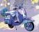 Plakat obraz 40x50 Skuter Vespa WG04512