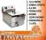 NOWA PROFESJONALNA FRYTOWNICA FRYTKOWNICA INOX 10L