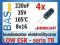 JAMICON 220uF 35V seria TB 8x16 LOW ESR _4szt