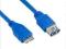 4world Kabel USB 3.0 AF- Micro BM 1.5m|niebieski