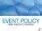 EVENT POLICY: FROM THEORY TO STRATEGY Foley