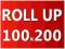 ROLL UP ROLLUP 85x200 100x200 1440DPI 24H BLOCKOUT