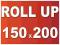 ROLL UP ROLLUP 150x200 1440DPI 24H BANER! KOMPLET