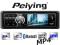 Radio Peiying PY9348 BT MP4 USB SD AUX LCD 4x40W