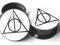 tunel plug harry potter insygnia z odkręcaną 16mm