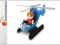 Mega Bloks Blok Town Śmigłowiec z Figurką