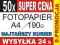 50 x A4 PAPIER FOTO FOTOGRAFICZNY BŁYSZCZĄCY 190g