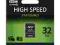 TOSHIBA SDHC 32GB HIGH SPEED STANDARD Class4