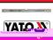 Poziomnica aluminium 3 libelki 1000mm YATO YT-3004