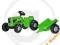 ROLLY TOYS | KIDDY TRAKTOR Z PRZYCZEPKĄ | ZIELONY