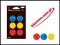 MAGNESY DO TABLIC, NA LODÓWKĘ KOLOROWE 30mm - 6szt