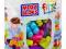 KLOCKI Mega Bloks First Builders torba  60 el.