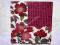 ROBÓTKOWNIA Serwetki RÓŻE BORDO 33x33 / 2szt