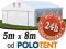 NAMIOT 5 x 8m CATERINGOWY WESELNY ZADASZENIE  5x8